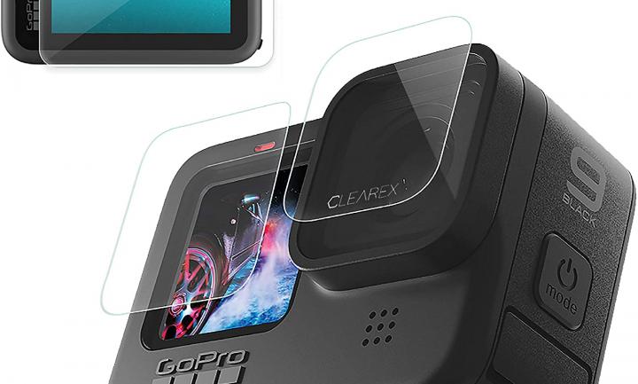 CLEAREX Hydrophobic Screen Protector for GoPro Hero 9 Black
